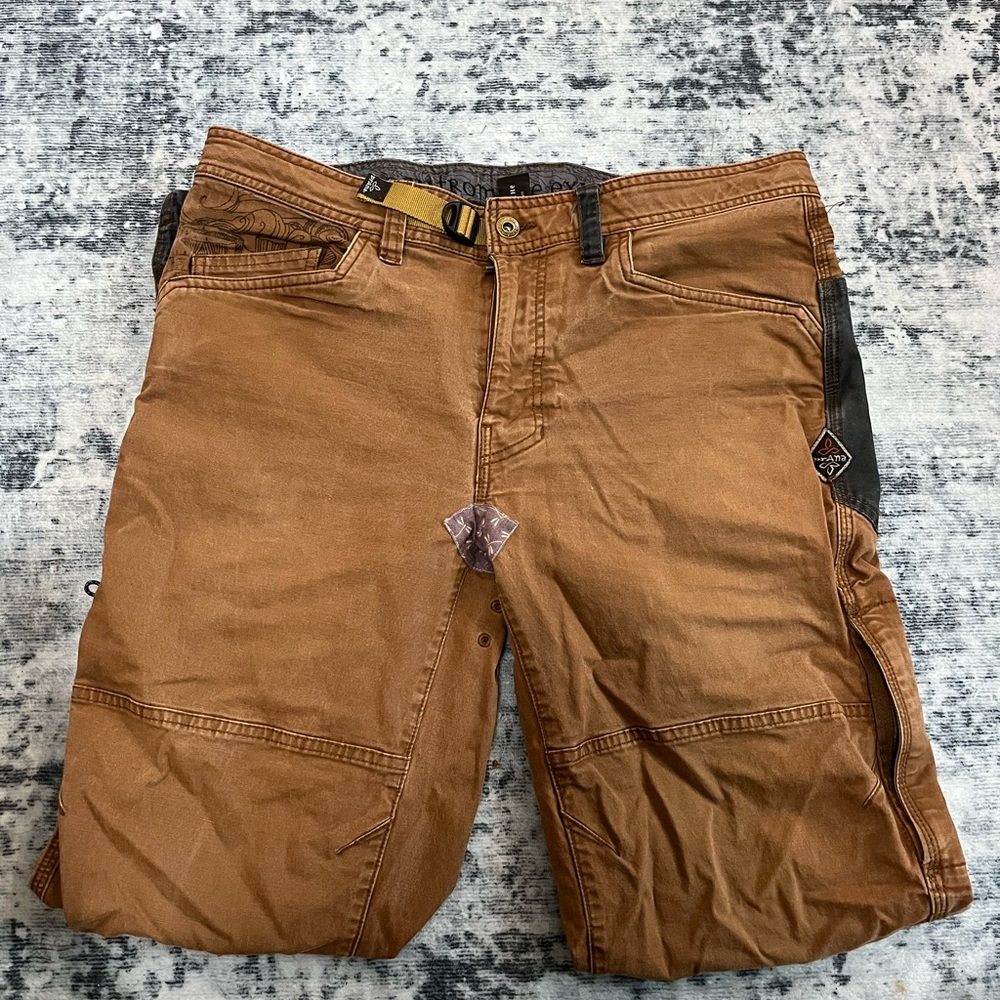 Prana Men's Pants - With Japanese Patchwork